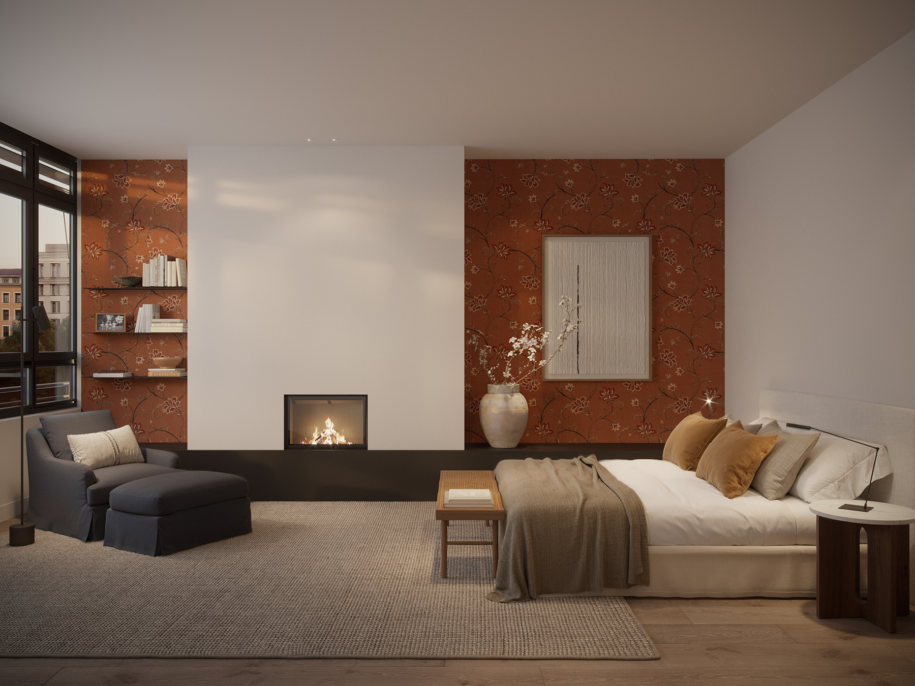 3-bed apartment with terrace on Pº de la Castellana in Castellana, Salamanca
