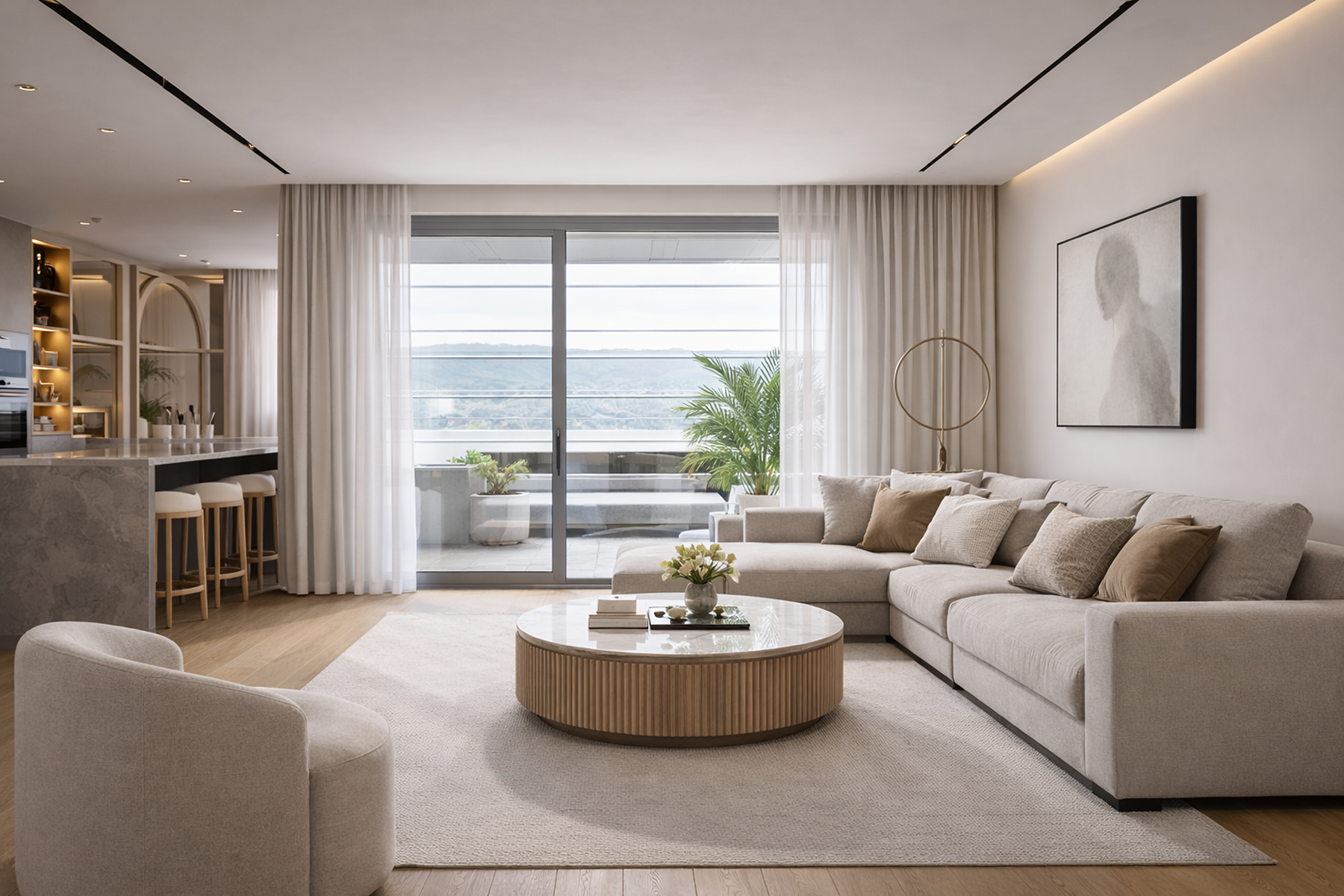 2-bedroom apartment on Lagasca Street