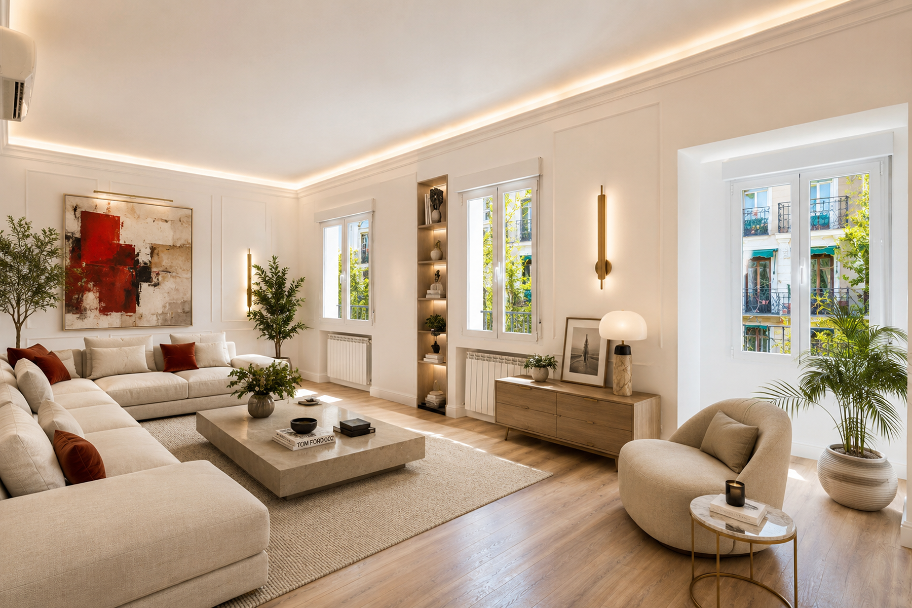 3 bedroom apartment in the Salamanca neighborhood
