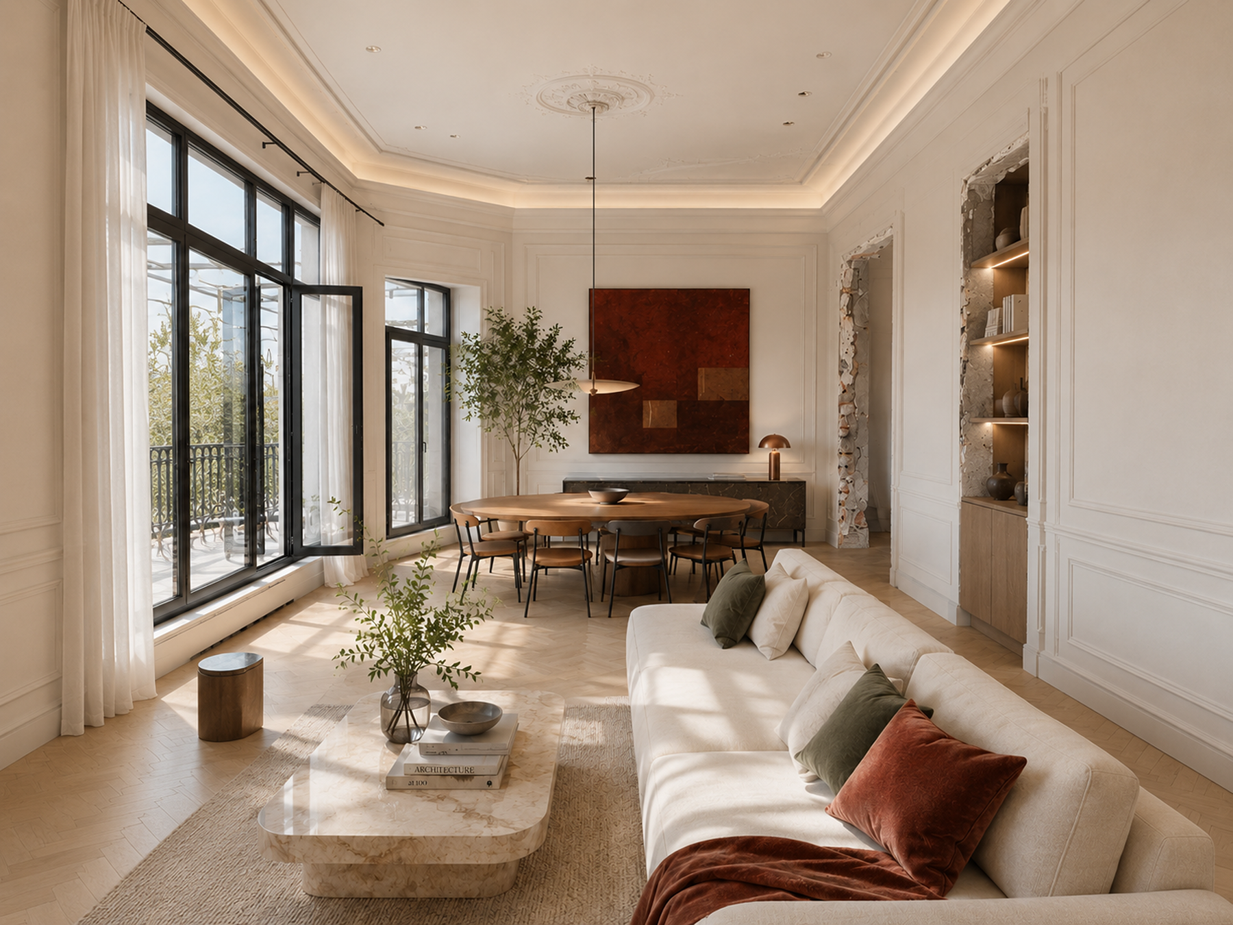 Renovated flat in Almagro, Chamberí