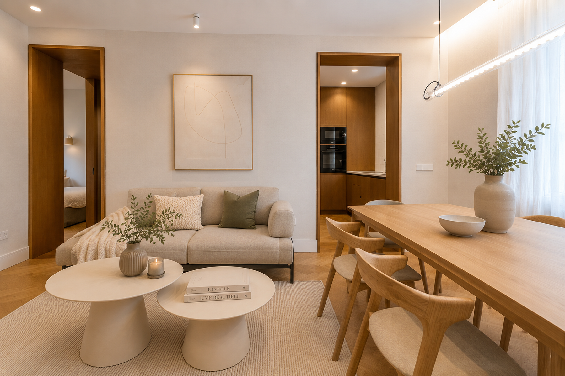 2-bed penthouse with terrace in Las Letras, Centro