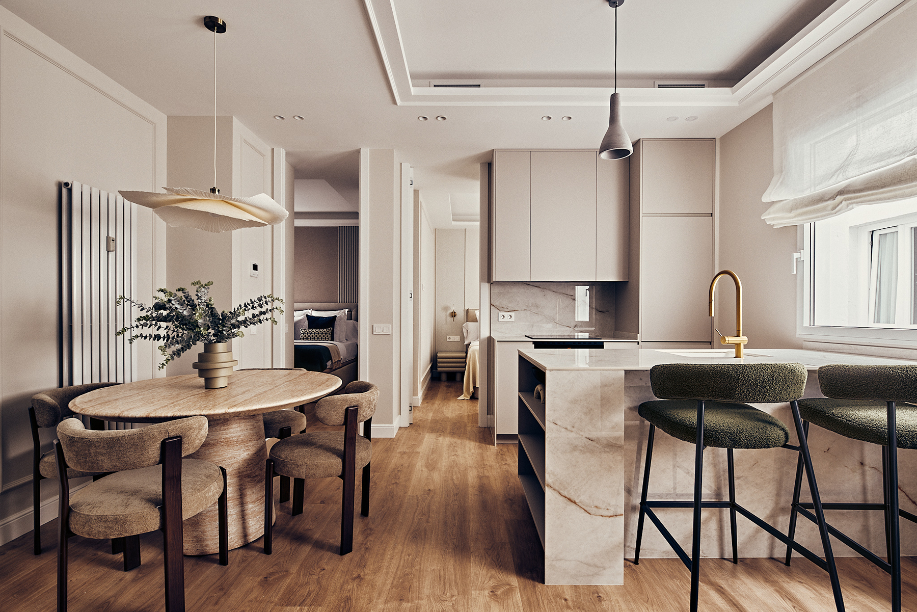 Renovated 2-bedroom flat in Barrio Salamanca, Madrid