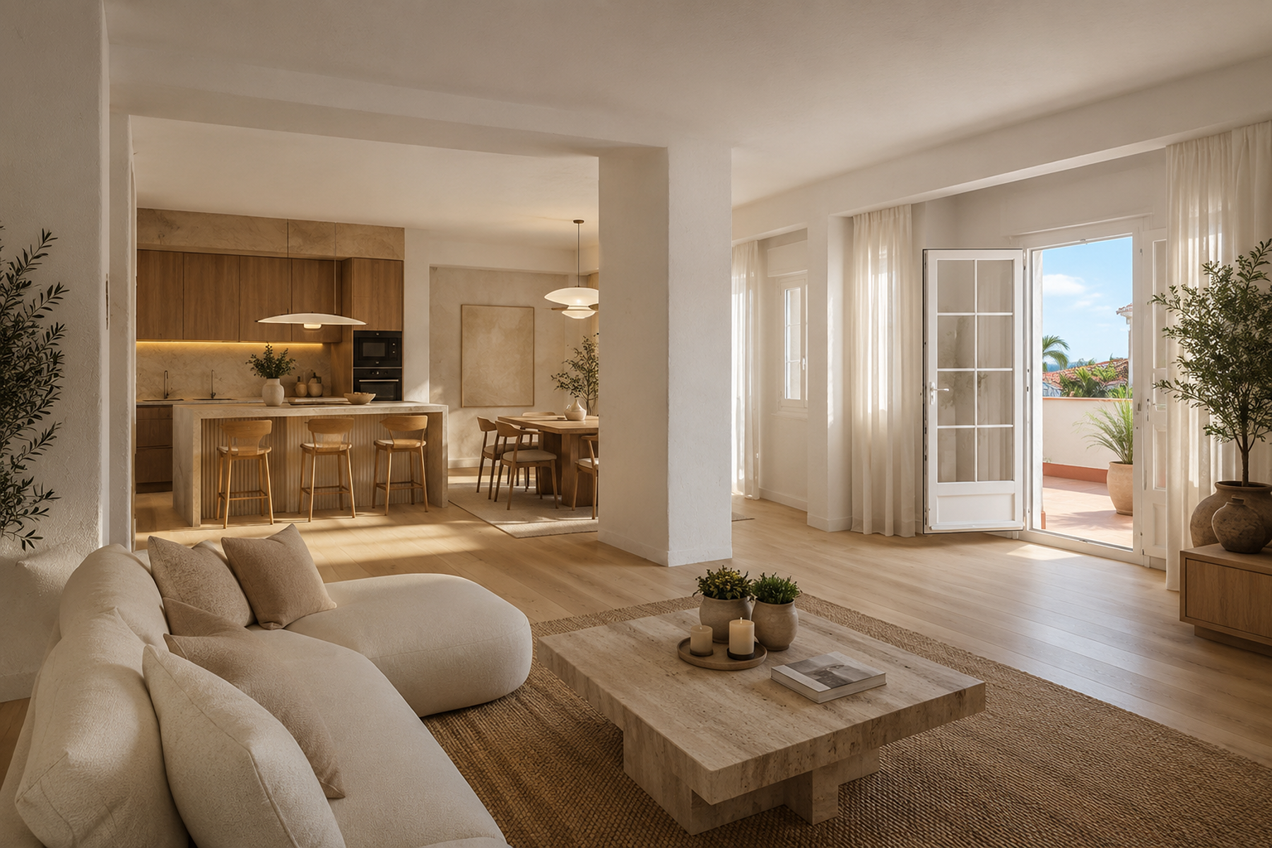 Penthouse in Argüelles for Renovation